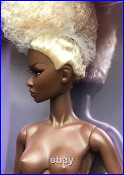 12.5 Fashion Royalty Divining Beauty Adele Nude Doll + Extra Hands Stand & Box