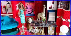 12 Doll Diorama-Galery for Poppy Parker, Barbie, Fashion Royalty, Action Figures