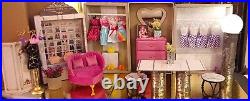 12 Doll Diorama-Walk in Closet/ Boutique Poppy Parker, Barbie, Fashion Royalty