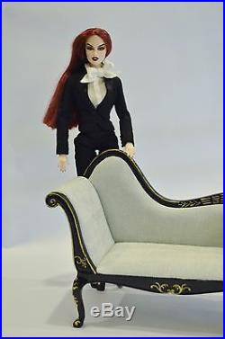 16 Scale Furniture Fashion Dolls Action Figures 23015BKG French Chaise