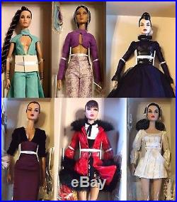 2017 Fashion Royalty Convention 6 Dolls AGNES POPPY PARKER EUGENIA GISELLE RAYNA