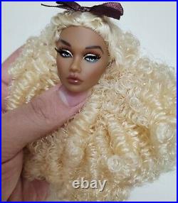 2 Fashion Royalty OOAK Poppy Parker Doll Heads Integrity Toys Barbie