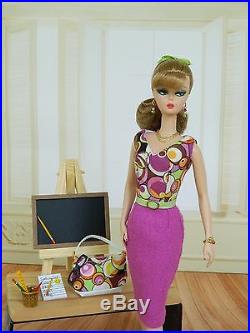 ºBig BangºOOAK Teacher Fashion Silkstone/Vintage Barbie/Fashion RoyaltyJoby
