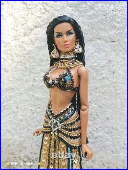 Cleopatra Royal Vintage Beaded Dress, body fit Fashion Royalty Poppy NF Barbie Cleopatra Royal Vintage Beaded Dress, body fit Fashion Royalty Poppy NF Barbie