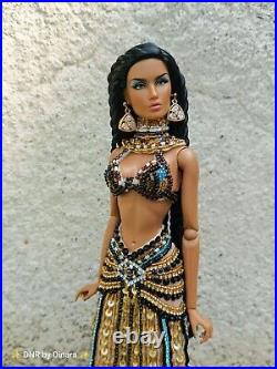 Cleopatra Royal Vintage Beaded Dress, body fit Fashion Royalty Poppy NF Barbie Cleopatra Royal Vintage Beaded Dress, body fit Fashion Royalty Poppy NF Barbie