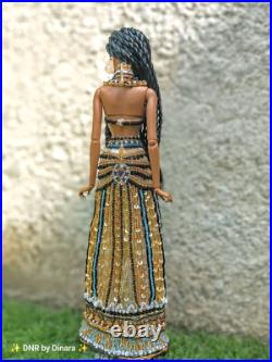 Cleopatra Royal Vintage Beaded Dress, body fit Fashion Royalty Poppy NF Barbie Cleopatra Royal Vintage Beaded Dress, body fit Fashion Royalty Poppy NF Barbie