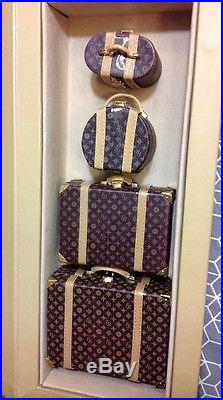 Cocoa Jet Style Luggage Set 2004 Voyages Collection