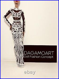 DAGAMOART OOAK FASHION ROYALTY NuFACE LOVETONES fit 12 DOLL DRESS SHOES