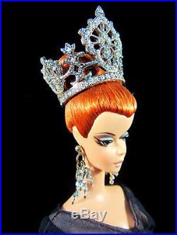 Diamond Crown Tiara Barbie Fashion Royalty Silkstone Candi Pageant FR2 Celebrity