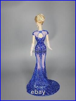 Dress HAND MADE new for doll Fashion Royalty barbie model silk stone new OOAK