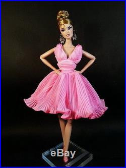 Eaki Pink Evening Dress Outfit Gown Silkstone Barbie Fashion Royalty Monogram FR