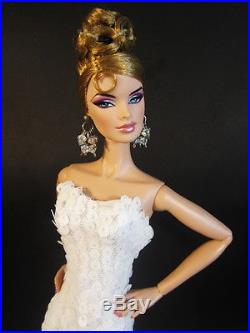 Evening White Sequin Mermaid Dress Outfit Silkstone Barbie Fashion Royalty FR