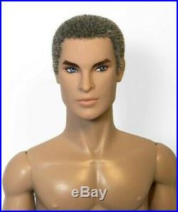 FASHION ROYALTY Homme Color Infusion Callum Windsor (OOAK GREY HAIR!)