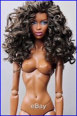 Fashion Royalty Adele Makeda Something Sexy FR2 Hair OOAK Head Only