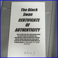 Fashion Royalty Black Swan Doll Jason Wu Francesco Catalano Box COA Collector Fashion Royalty Black Swan Doll Jason Wu Francesco Catalano Box COA Collector