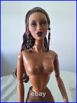 Fashion Royalty Doll Collection! Featuring Adele Makeda Nude Doll Only! Fashion Royalty Doll Collection! Featuring Adele Makeda Nude Doll Only!