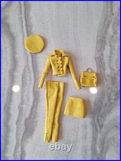 Fashion Royalty Doll Fashions! Ooak Italian Butter Cup Yellow Ensemble! 5