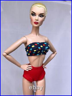 Fashion Royalty Doll Pink Champagne Victoire Roux East 59th with swimsuit