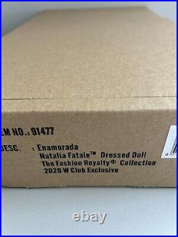 Fashion Royalty Enamorada Natalia Doll 2020 W Club Exclusive NRFB