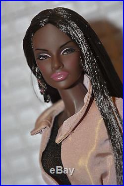 Fashion Royalty FR doll Black Beauty Adele JORDAN Fire Within Lana Turner HTF