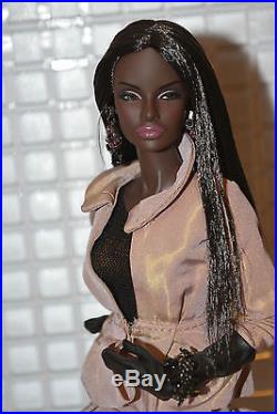 Fashion Royalty FR doll Black Beauty Adele JORDAN Fire Within Lana Turner HTF