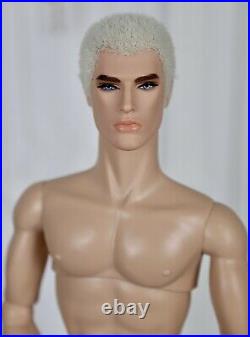 Fashion Royalty Homme Lukas Maverick Style Strategy NUDE DOLL ONLY RARE HTF