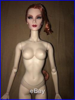 Fashion Royalty Iconic Elise Elyse Jolie DARK SWAN Nude FR2 doll super Rare