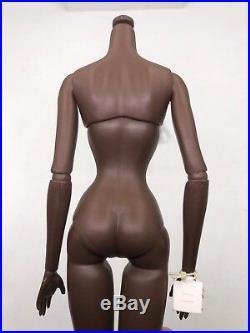 Fashion Royalty Integrity Doll Serenity Vanessa Dark A Skin FR6.0 Body New