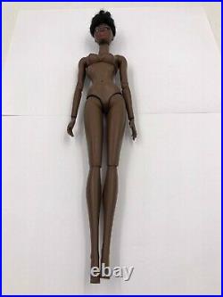Fashion Royalty Integrity Toys Timeless Adele Makeda Dark a Skin ooak Nude Doll