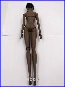 Fashion Royalty Integrity Toys Timeless Adele Makeda Dark a Skin ooak Nude Doll