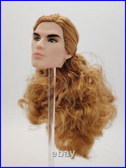Fashion Royalty Loves Mystery Date Integrity Hair Reroot Doll Head Bellamy Blue
