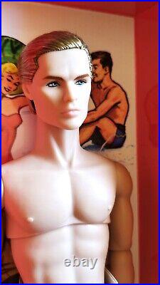 Fashion Royalty Milo Montez Poppy Parker Beach Date Nude Doll! Integrity, Mint