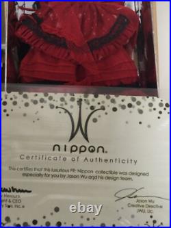 Fashion Royalty Nu Fantasy Rose Red Yuri 2010 Nu Face Collection Daisy D Nrfb