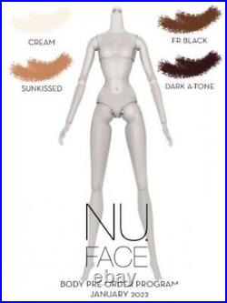 Fashion Royalty Nu face Poppy Parker Integrity Toys Doll Body