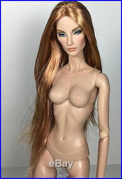 Fashion Royalty, OOAK Elise J´Adore, rerooted, enhanced, nude doll