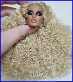 Fashion Royalty OOAK Rayna Doll Heads Integrity Toys Poppy Parker Barbie Silks