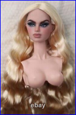 Fashion Royalty OOAK Stone Doll Head Poppy Parker Integrity Toys Barbie