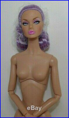 Fashion Royalty Poppy Parker Mood Changers Purple Hair Nude Doll, New