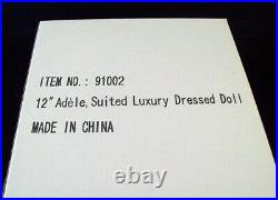 Fashion Royalty SUITED LUXURY #91002 Adele Makeda Jason Wu NRFB