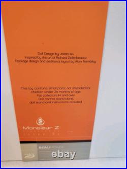Fly Girl Monsieur Z Jason Wu Fashion Royalty Doll 2005 Integrity Mz003 Nrfb