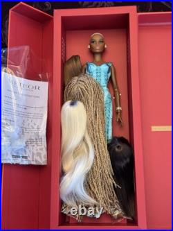 Integrity Fashion Royalty Dolls Collection My Hair Fair Zuri Okoty 4 Wigs