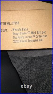 Integrity Fashion Royalty W Club When In Paris Poppy Parker Gift Set Doll NRFB
