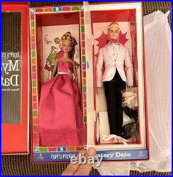 Integrity NRFB Poppy Parker Loves Mystery Date Formal Dance 2 Doll Set Chip NEW