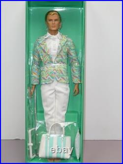 Integrity, Poolside Paramour Sergio Silva Male Blonde Fashion Doll NRFB Mint