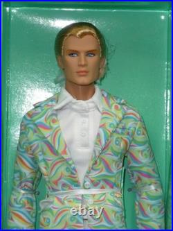 Integrity, Poolside Paramour Sergio Silva Male Blonde Fashion Doll NRFB Mint