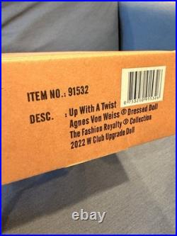 Integrity Toys Agnes Von Weiss Up With A Twist Fashion Royalty Doll NRFB