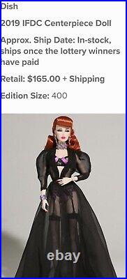 Integrity Toys Doll'Dish' Fabulous 40's Feline IFD 2019 Convention Doll Integrity Toys Doll'Dish' Fabulous 40's Feline IFD 2019 Convention Doll