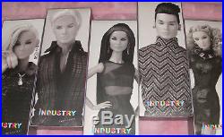 Integrity Toys Fashion Royalty The Industry Lot of ALL 5 Dressed NRFB 2017