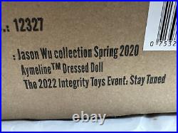 Integrity Toys Jason Wu Collection Spring 2020 Aymeline Dressed Doll Nrfb New