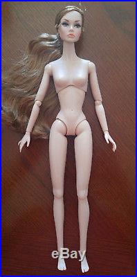 Integrity Toys Poppy Parker Nude -'go See' Brown Ponytail Hair Pretty